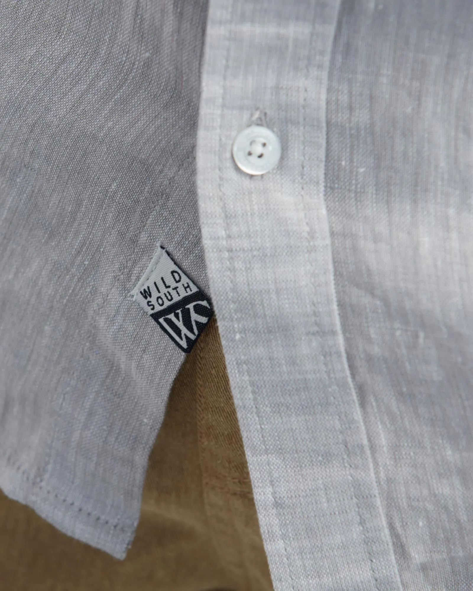 100% LINEN CLASSIC2 SS SHIRT