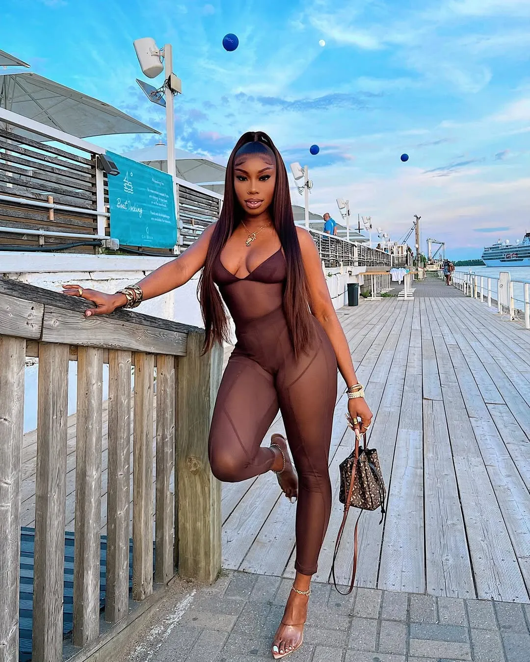 Alora Bottoms - Brown