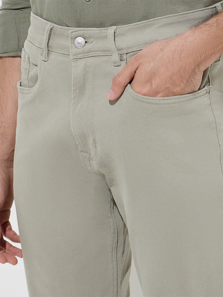 Ascot Sage Relaxed - Fit Mid - Rise Jeans