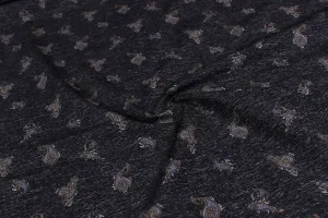 Black Cotton Poplin Fabric