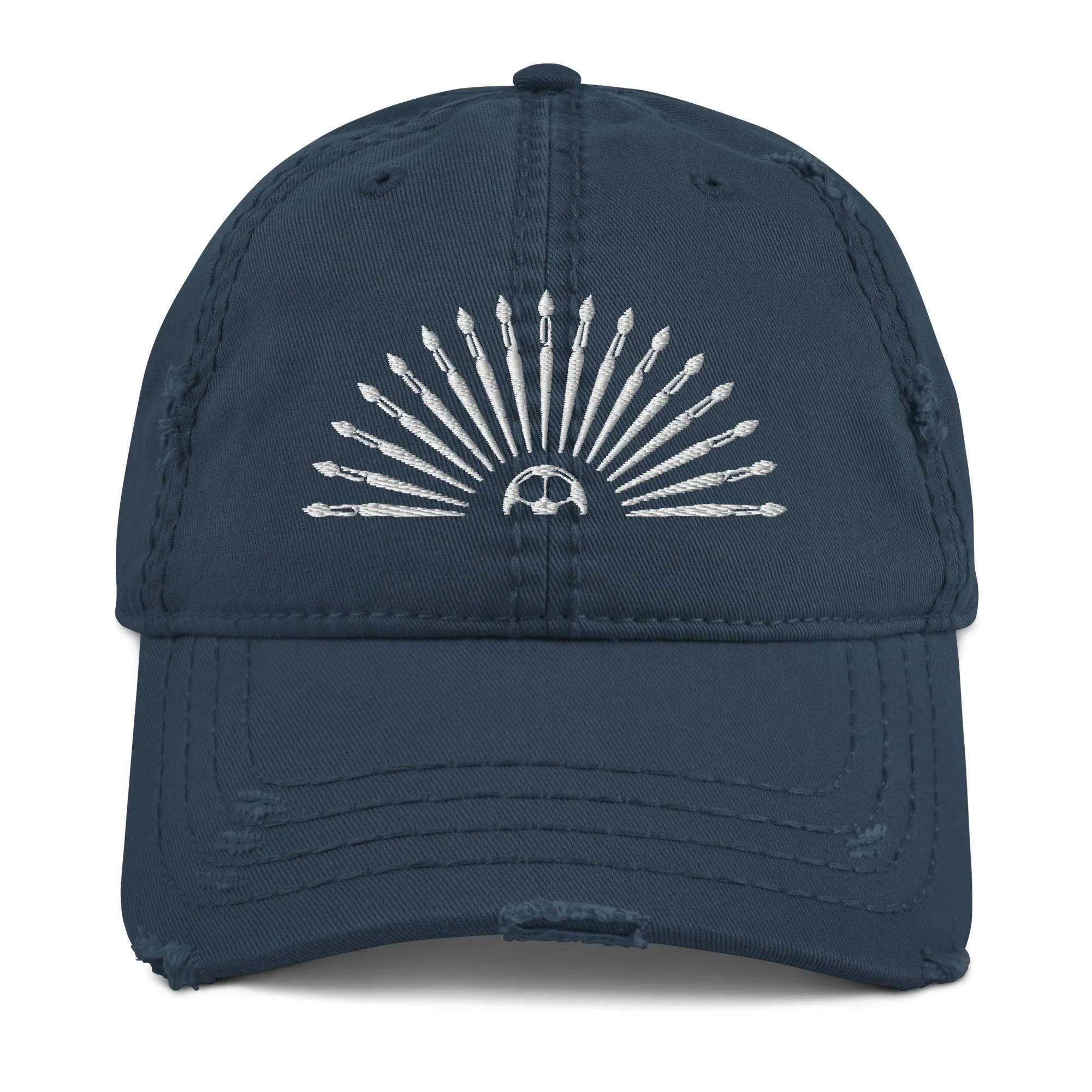 Chestnut Hill School Distressed Baseball Hat - Classic