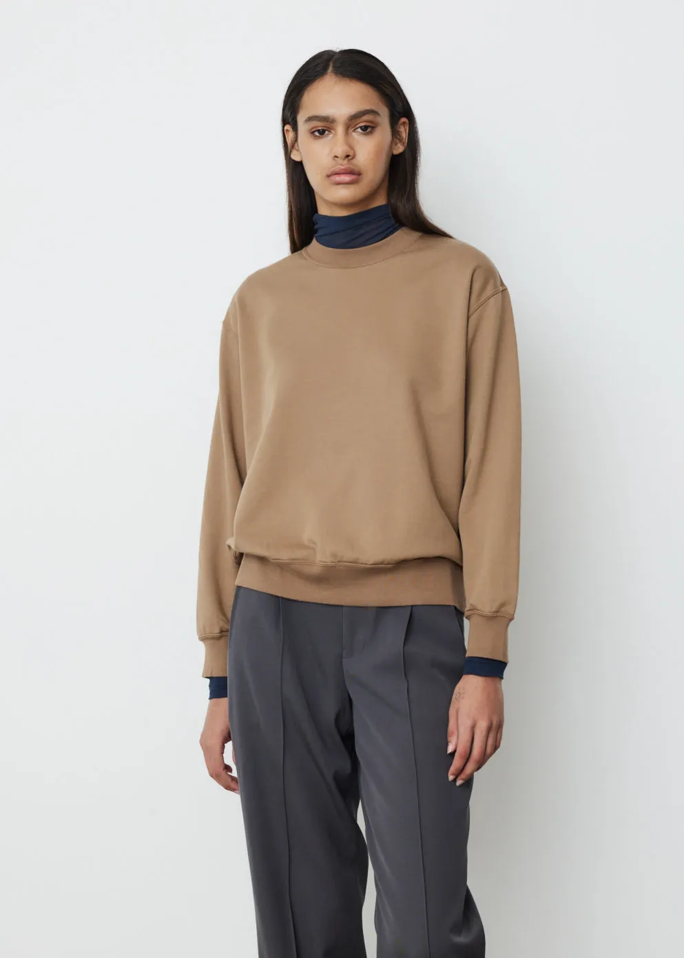 Elastic High Gauge Sweatshirt