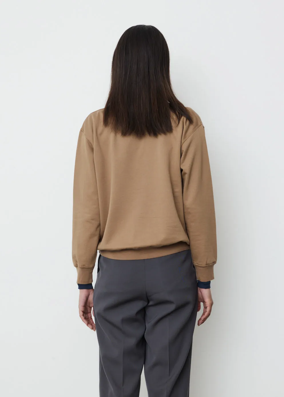 Elastic High Gauge Sweatshirt
