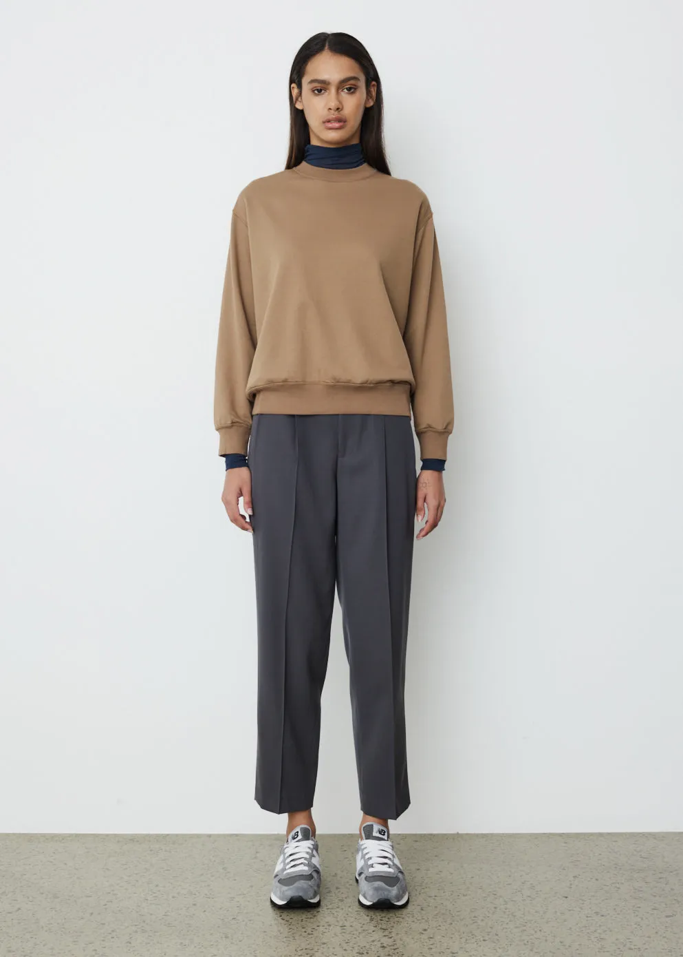 Elastic High Gauge Sweatshirt