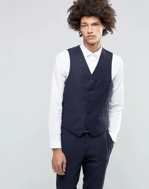 Feraud Heritage Premium Wool Birdseye Vest