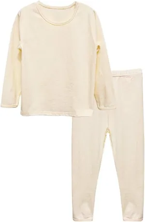 Girls Pajama Set Little Kids Cotton Jammies Long Sleeve Sleepwear for Boys or Girls