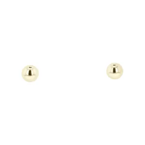 Gold Stud Earrings 3mm