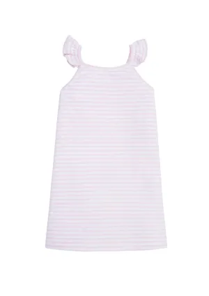 Harbor Dress - Light Pink Stripe