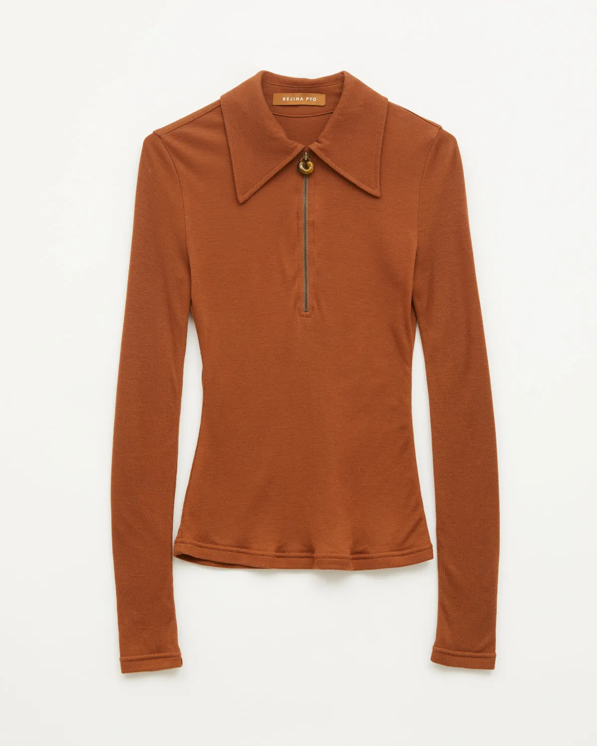 Jasmine Top Tencel Chestnut