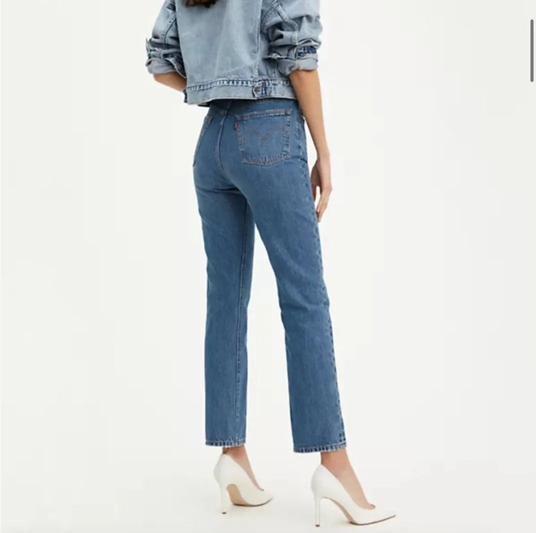 LEVIS 501 ORIGINAL FIT WOMENS JEANS