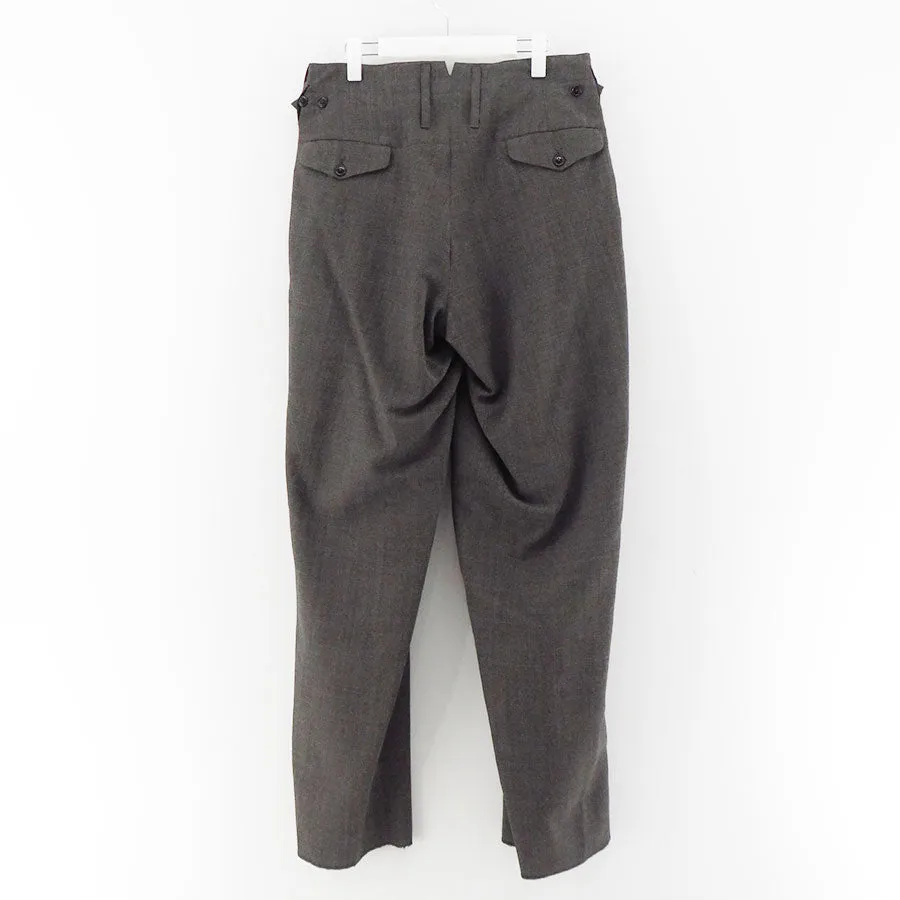 【MAATEE&SONS/マーティーアンドサンズ】<br>MILITARY SLACKS <br>MT4303-0215B