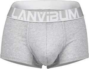Mens Underwear with Pouch Men's Underwear Soft Viscose Boxer Briefs, Tagless Mens Boxer Briefs with Pouch Underpants