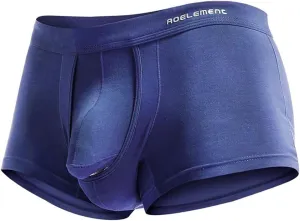 Mens Underwear with Pouch Men's Underwear Soft Viscose Boxer Briefs, Tagless Mens Boxer Briefs with Pouch Underpants
