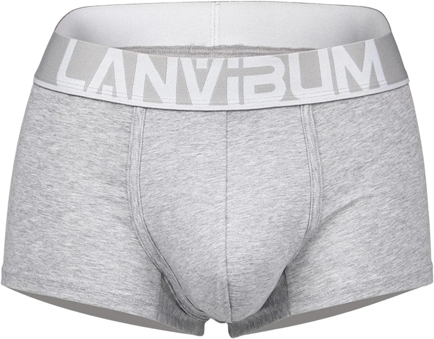 Mens Underwear with Pouch Men's Underwear Soft Viscose Boxer Briefs, Tagless Mens Boxer Briefs with Pouch Underpants