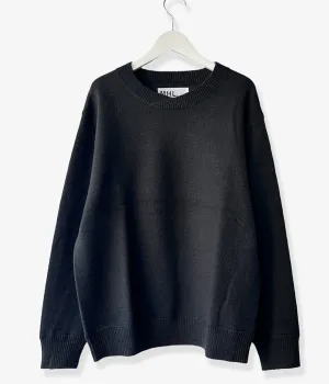 MHL./PURE WOOL KNIT (CHARCOAL)