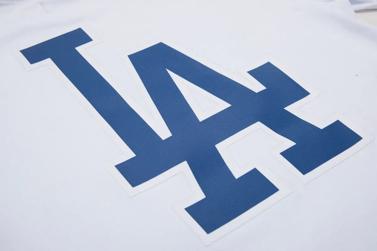 MLB LOS ANGELES DODGERS LOGO PRO TEAM MEN'S TAPING TOP (WHITE)