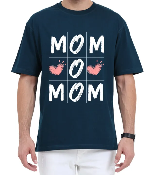 Mom - Oversized pregnancy tshirt
