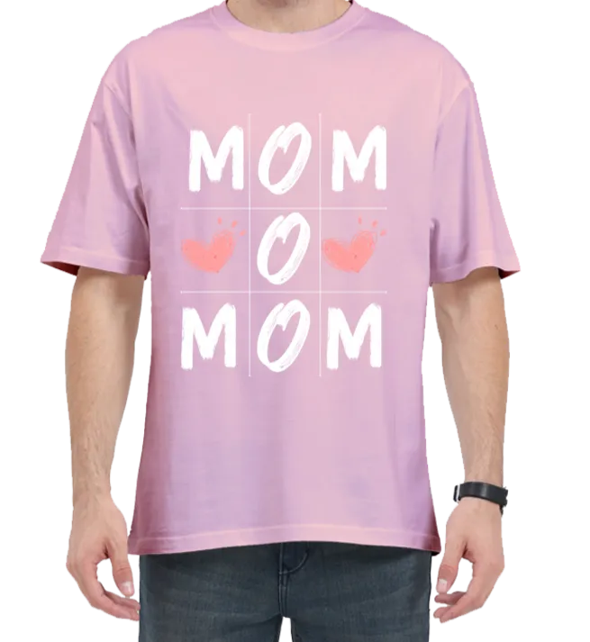 Mom - Oversized pregnancy tshirt