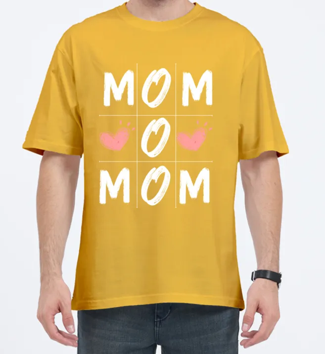 Mom - Oversized pregnancy tshirt