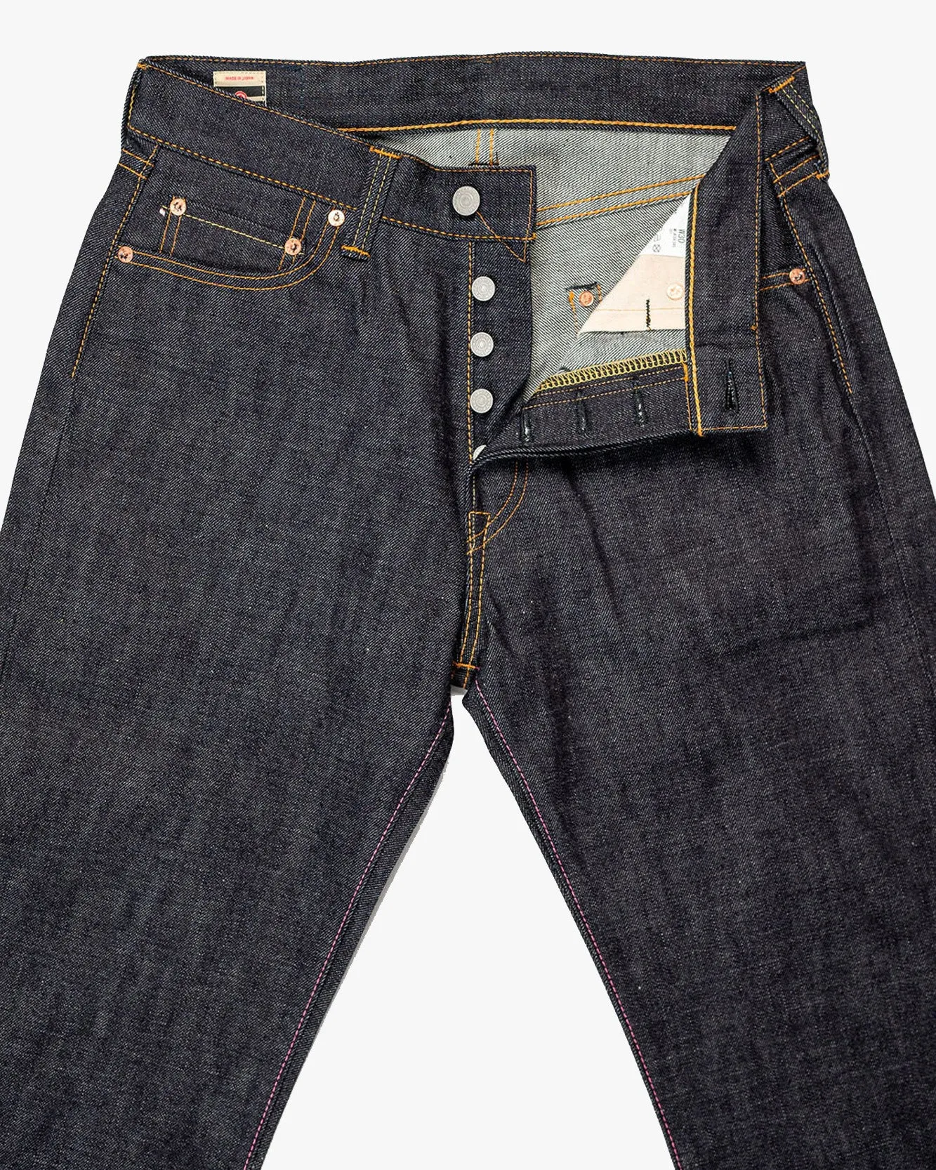 Momotaro 0906-13 Classic Straight Mens Jeans - 13oz Zimbabwe Cotton Indigo Selvedge Denim