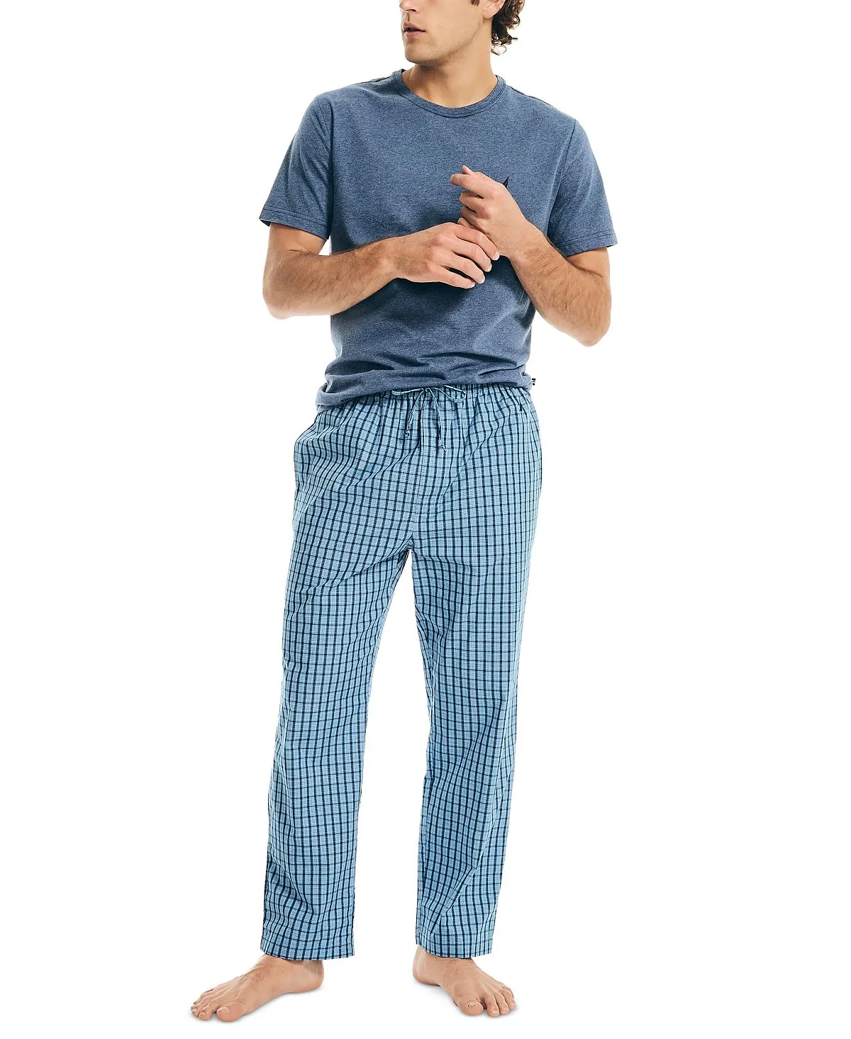 Nautica Men's Plaid Pajama Pants