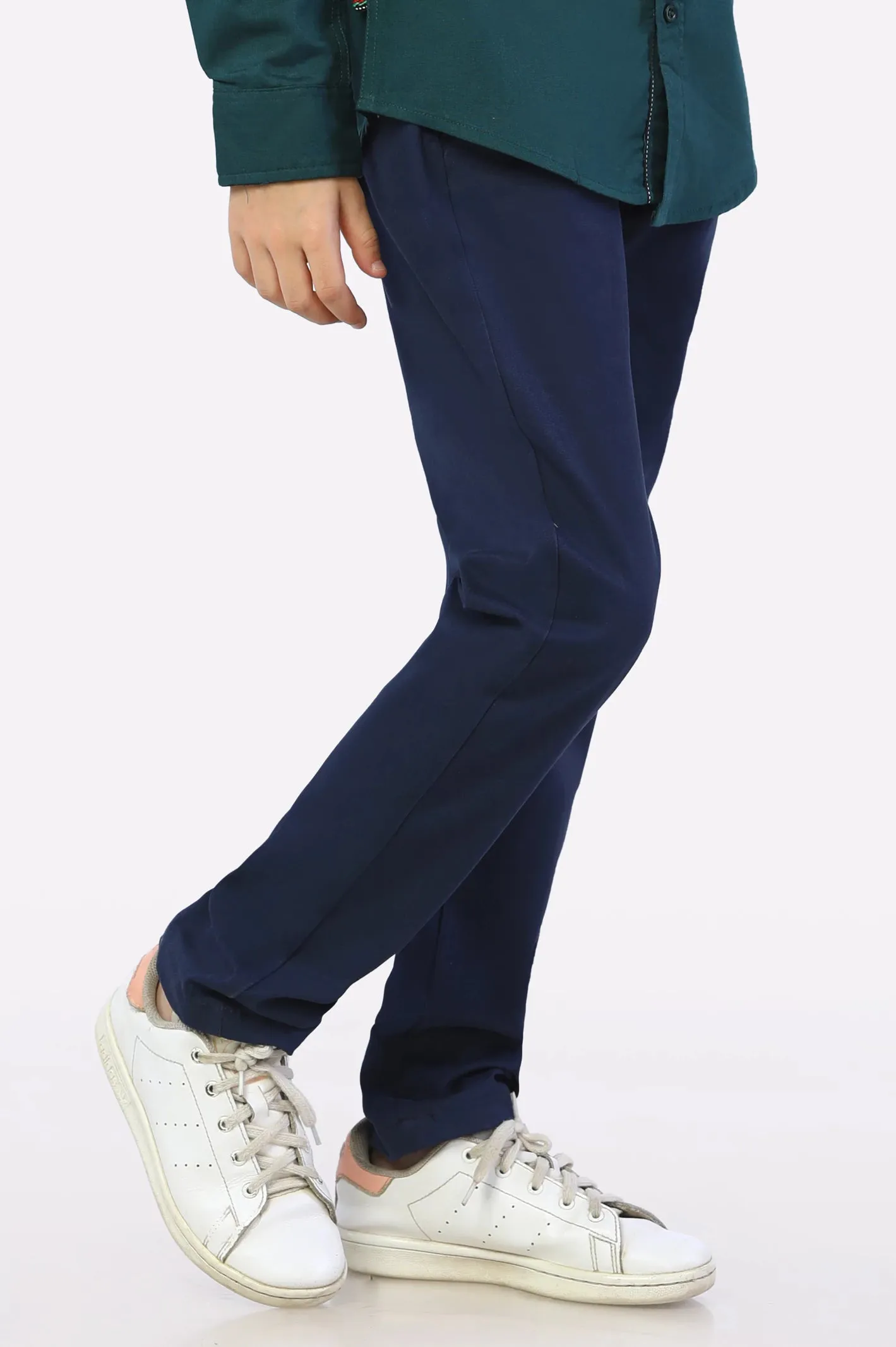 Navy Blue Relaxed Fit Denim Jeans