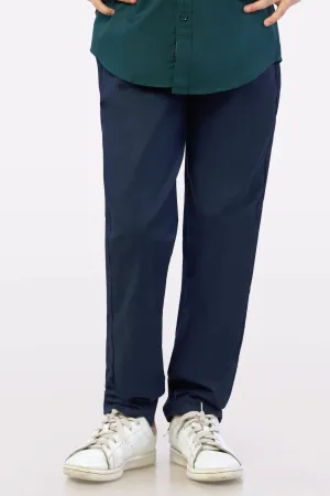Navy Blue Relaxed Fit Denim Jeans