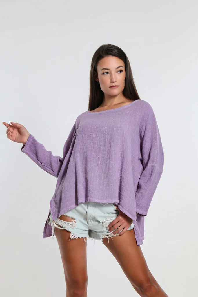 Noa Long Sleeve Raglan Top (BLS116)