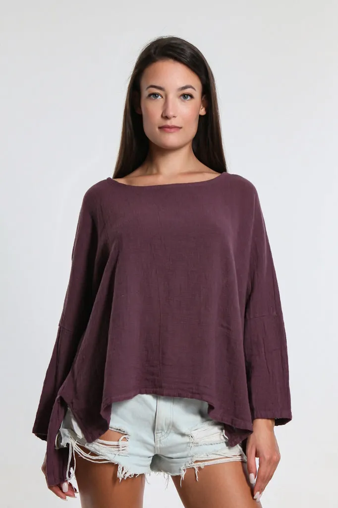 Noa Long Sleeve Raglan Top (BLS116)