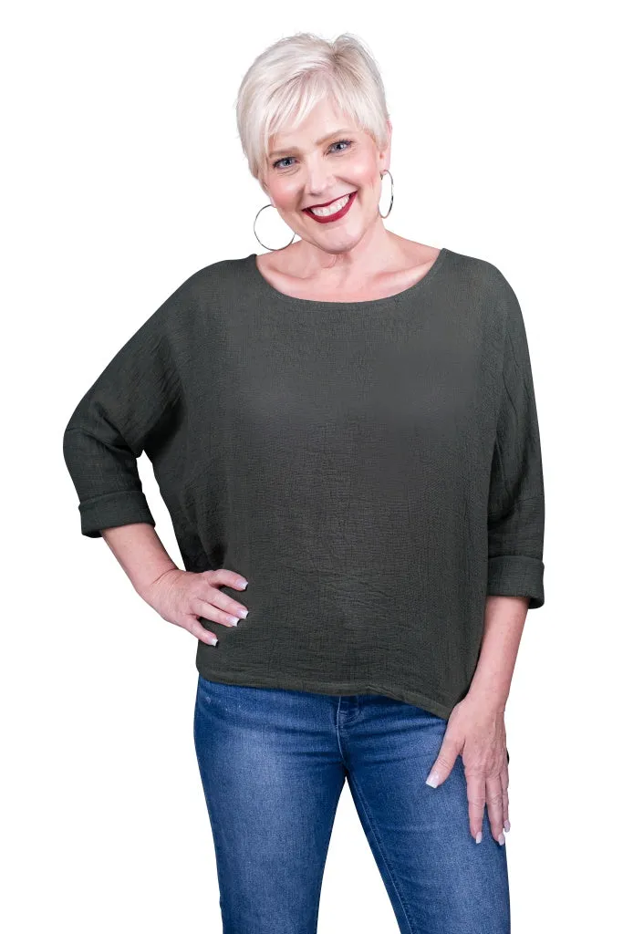 Noa Long Sleeve Raglan Top (BLS116)