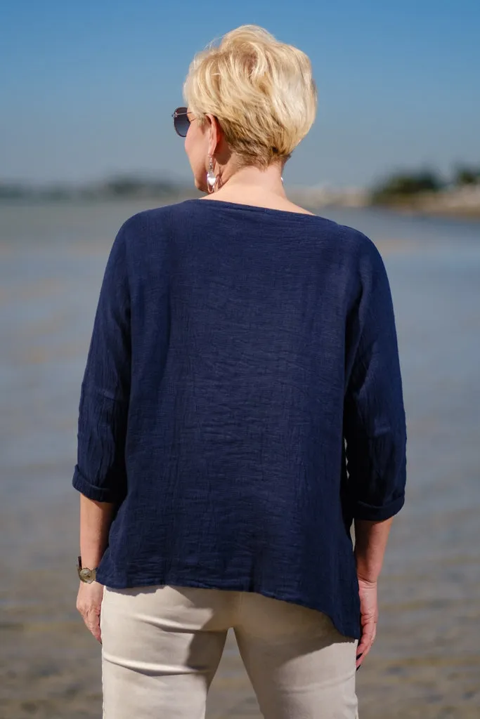 Noa Long Sleeve Raglan Top (BLS116)