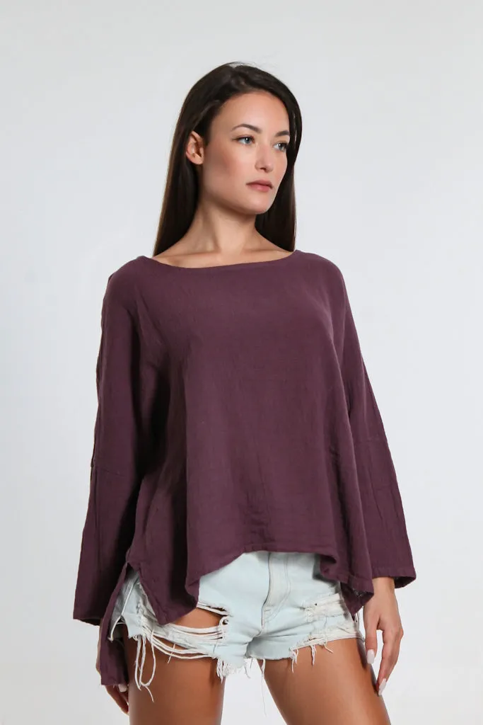 Noa Long Sleeve Raglan Top (BLS116)
