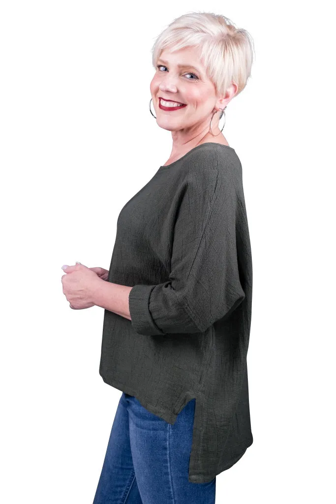 Noa Long Sleeve Raglan Top (BLS116)