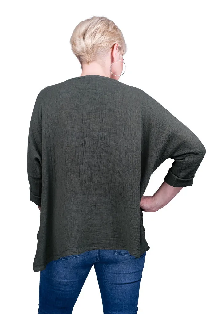 Noa Long Sleeve Raglan Top (BLS116)