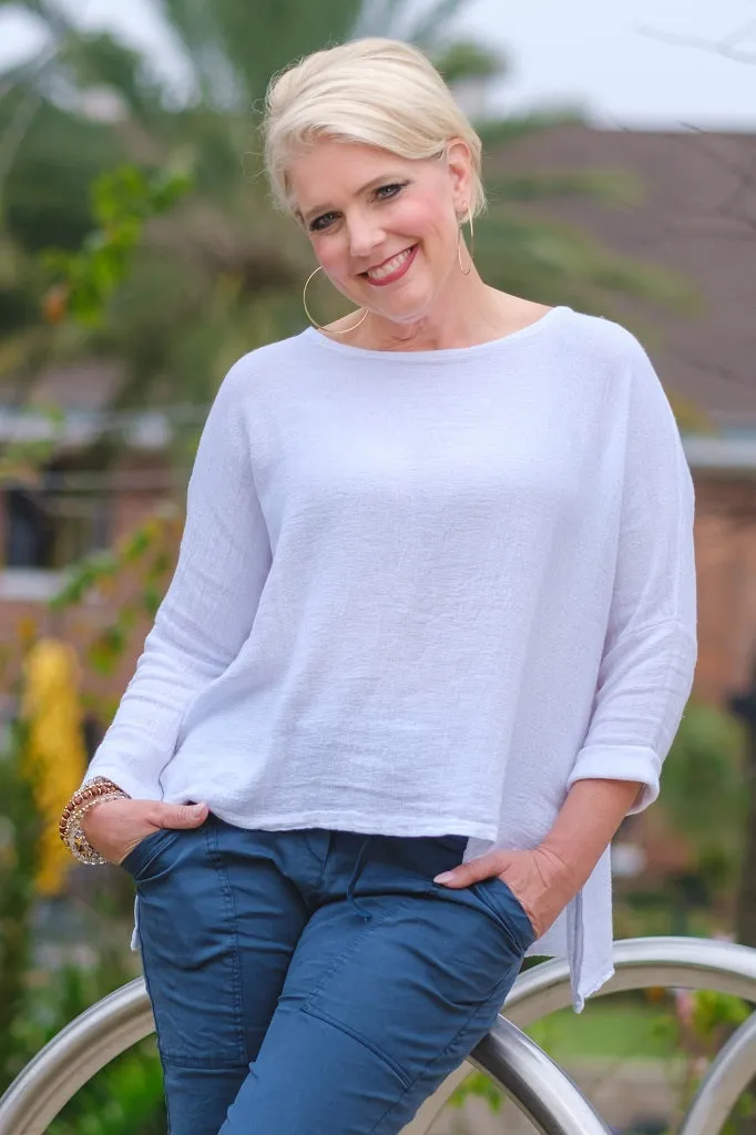 Noa Long Sleeve Raglan Top (BLS116)