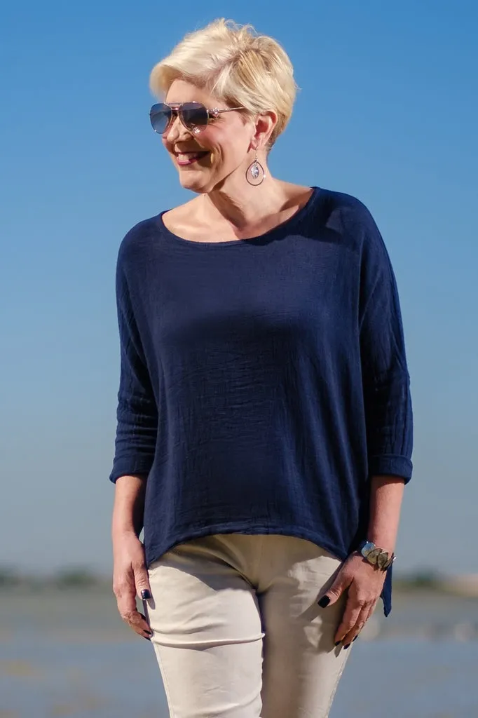 Noa Long Sleeve Raglan Top (BLS116)