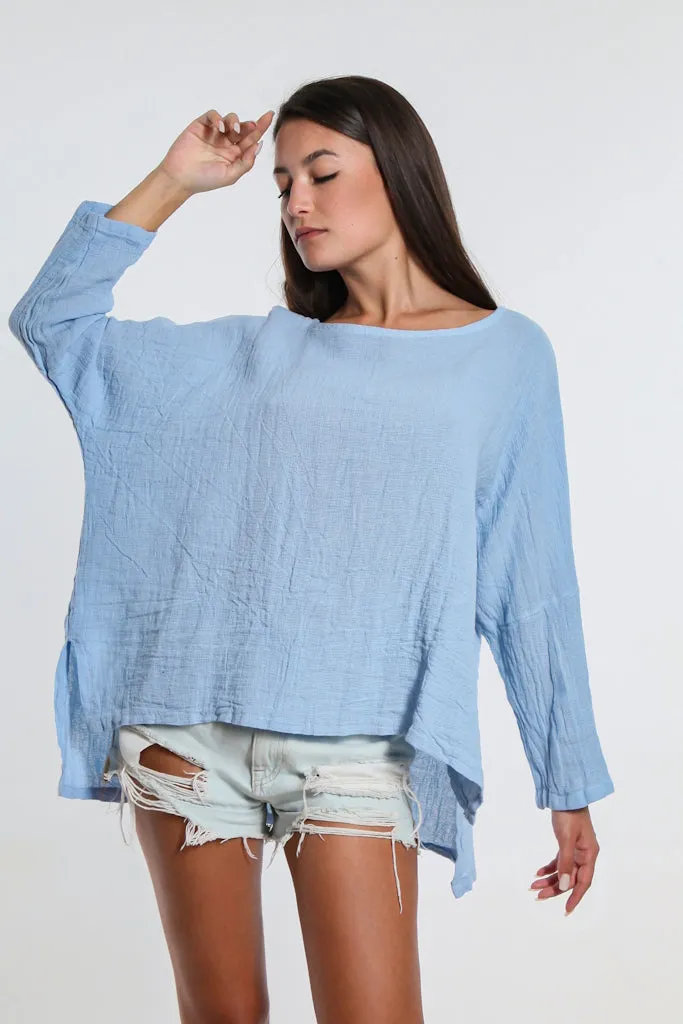 Noa Long Sleeve Raglan Top (BLS116)