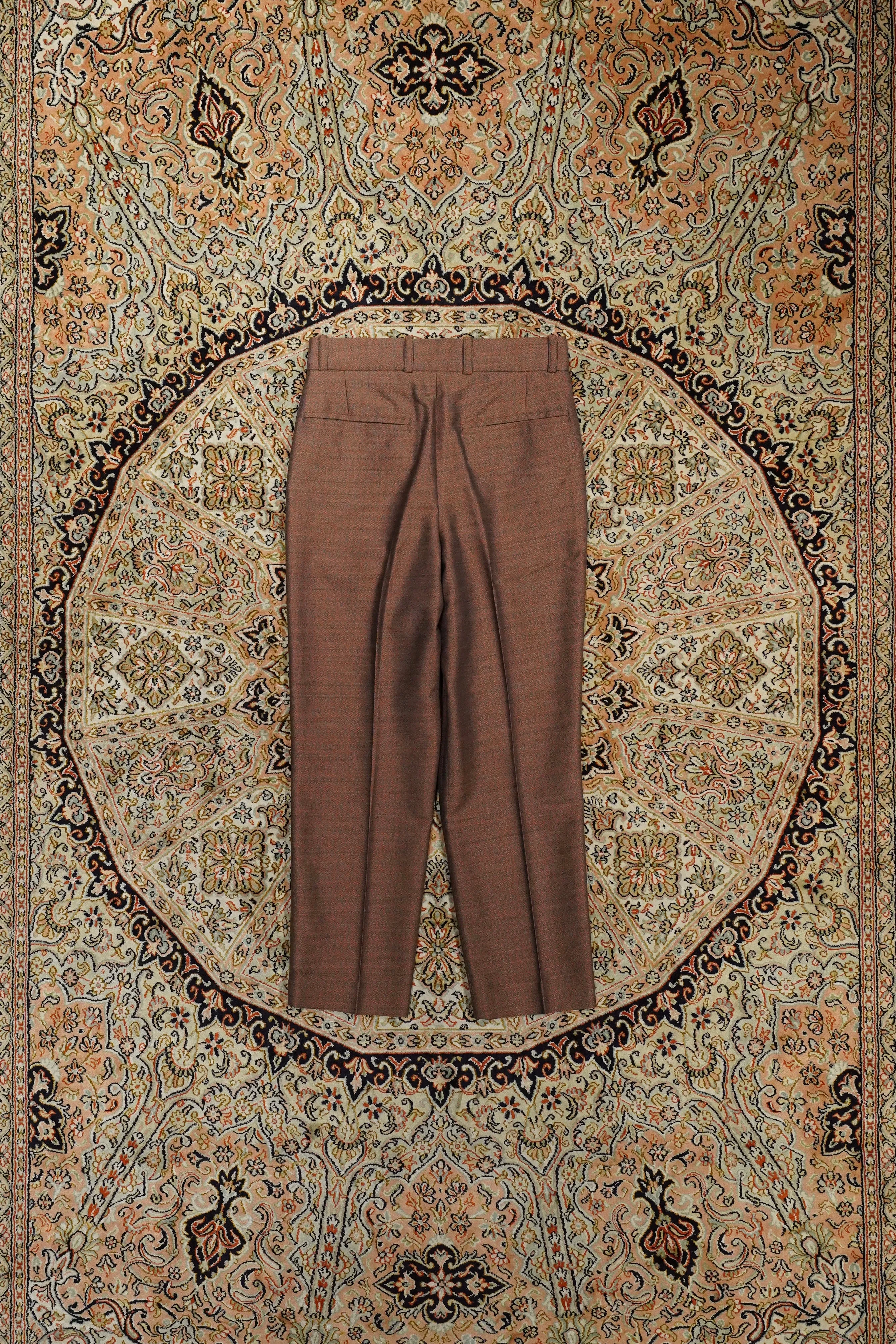Nobuyuki Matsui Slacks(Orange Navy)