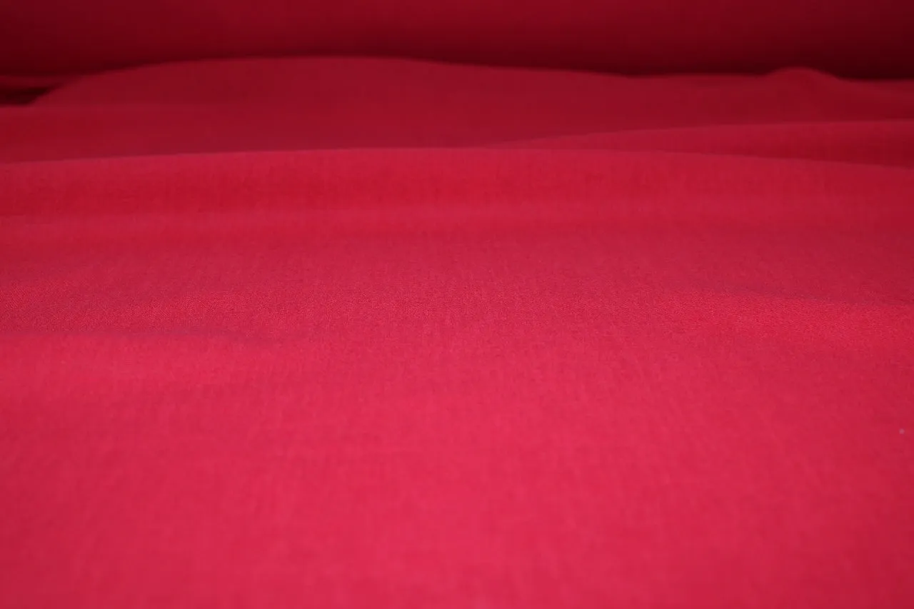 NY Designer Cotton Gauze - Bright Red