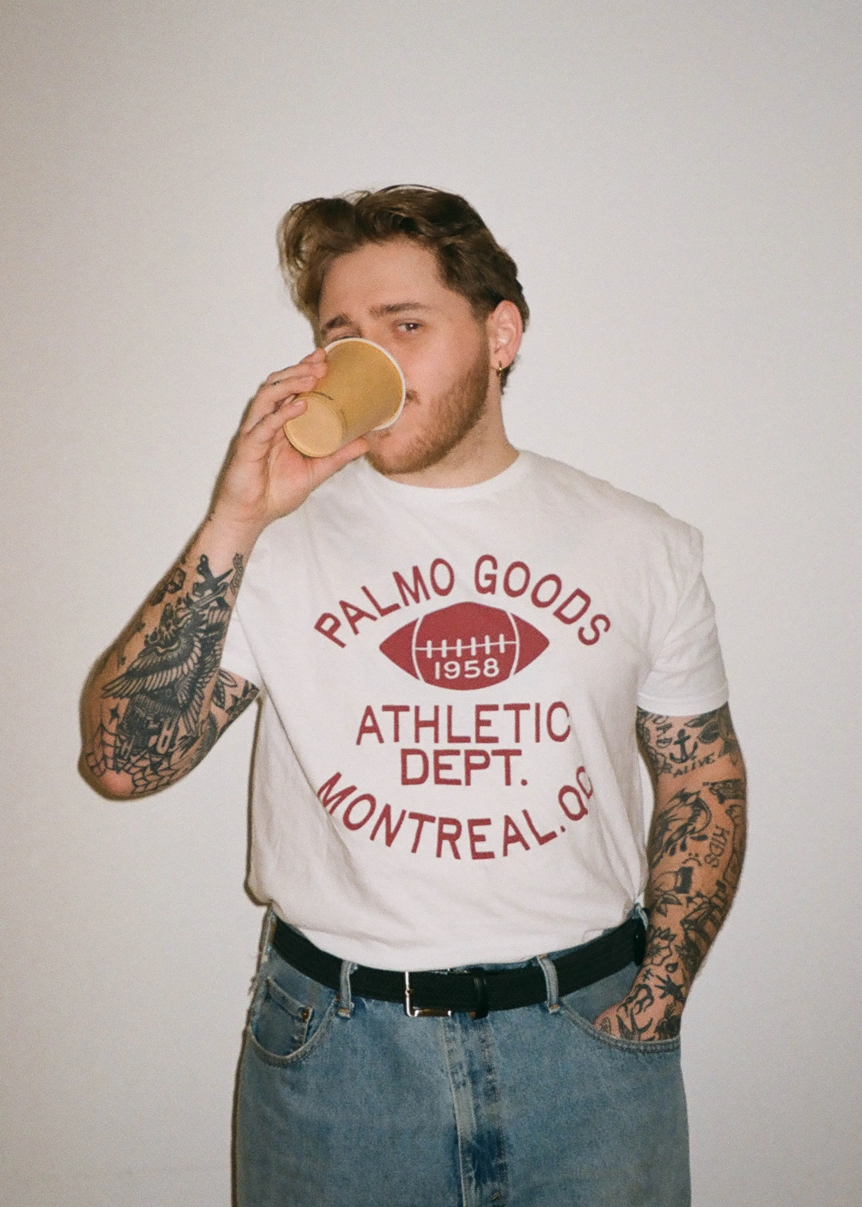 Palmo Goods Athletic Department T-Shirt Size XL Regular
