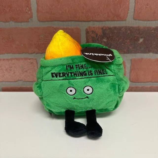 Plush Dumpster - I'm Fine Everything is Fine