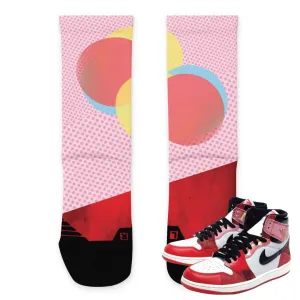 Retro 1 Spider Verse Socks