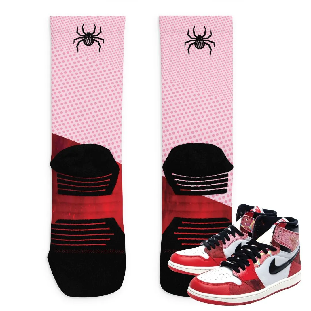 Retro 1 Spider Verse Socks