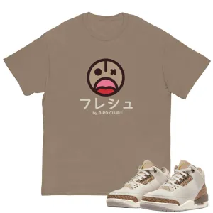 Retro 3 "Orewood Palomino" Smiley Shirt