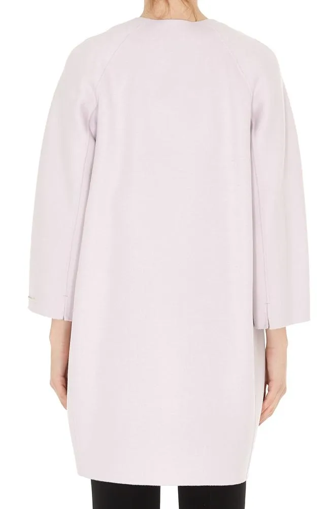 'S Max Mara Collarless Coat