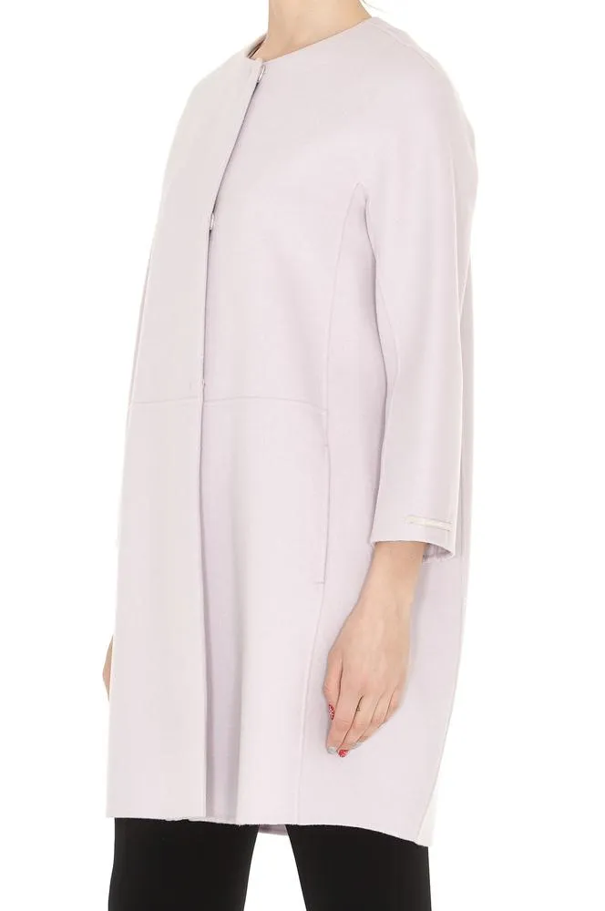 'S Max Mara Collarless Coat