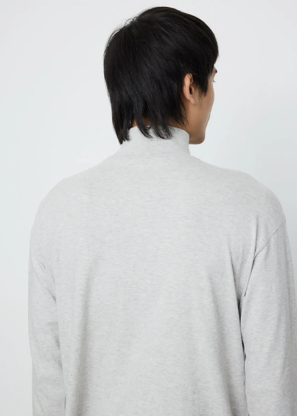 Seamless Hi Neck Long Sleeve T-Shirt