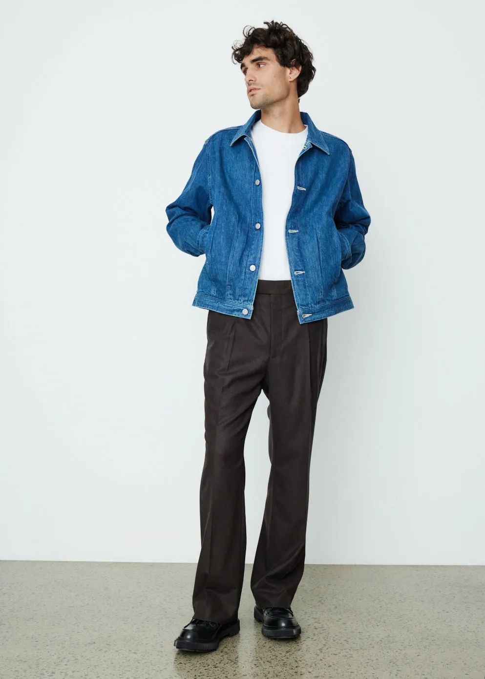 Selvedge Light Denim Blouson