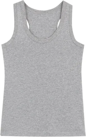 Soft Undershirt Tank Top Cotton Undershirt Sleeveless Shirts for Kids Girls Or Boys