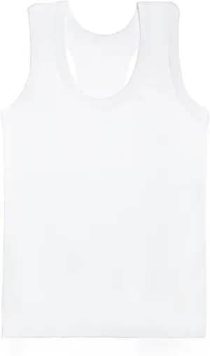 Soft Undershirt Tank Top Cotton Undershirt Sleeveless Shirts for Kids Girls Or Boys